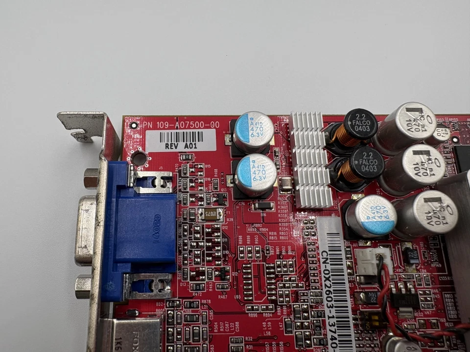 ATI Radeon 9800 AGP Graphics Card 128 MB VGA S-Video DVI PN 109-A07500-00 Tested - Image 3 of 4