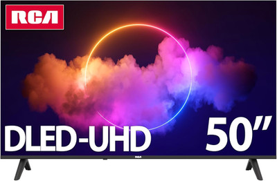 50-Inch UHD Smart Google TV, Frameless LED Display with HDR10, Wi-Fi and Bluetoo
