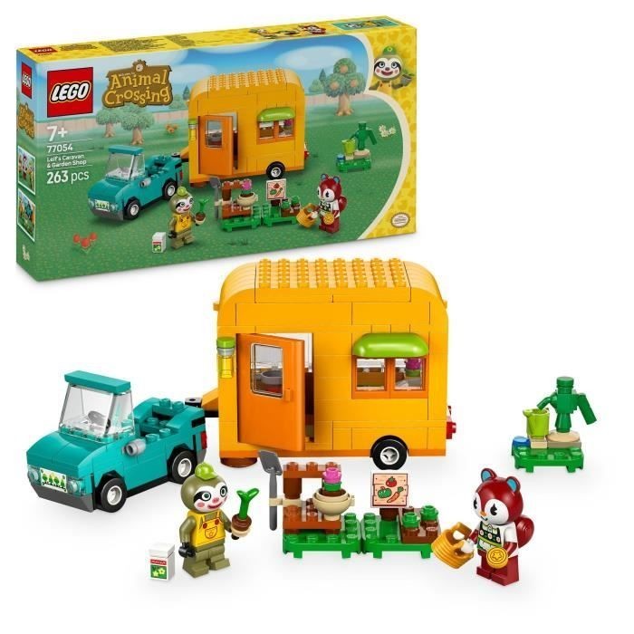 LEGO Animal Crossing 77054, le jouet idéal pour créer un stand de jardinage le mercredi après-midi