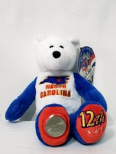 North Carolina 12 Limited Treasures Coin Bear 50 States of America Bears NWT