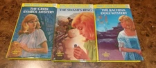 3 Hardcover Nancy Drew Books 60, 61, 62 The Swami's Ring+