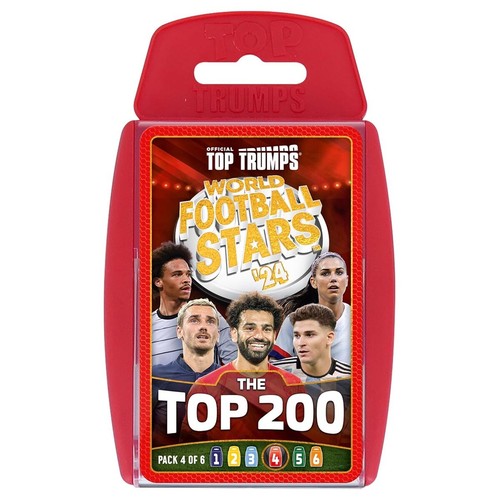 World Football Stars Top 200 Top Trumps 200 Pack 4 Of 6 Card Game 2 world-football-stars-top-200-top-trumps-200-pack-4-of-6-card-game-2