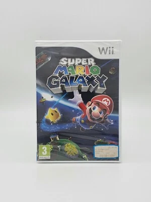 Wii SUPER MARIO GALAXY - Nintendo 2007 - niederländische Version - Neu & Sealed  - Bild 1 von 2