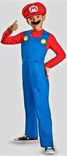 NEW Disguise World of Nintendo Super MARIO Child Costume Large 10-12