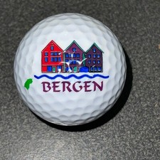 Bergen Logo Golf Ball BG-10-AS Collectible Ball