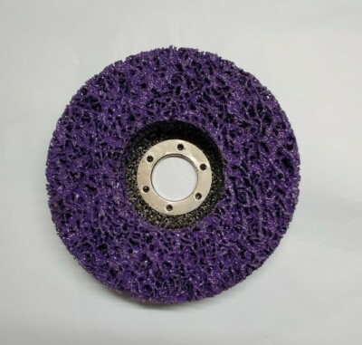 4-1/2'' Strip Away Disc, Type 27, Purple, Extra Course Grit, Lot of 1
