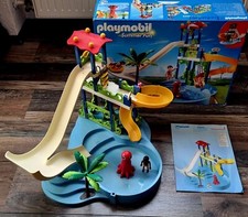Playmobil 6669 Summer Fun Aquapark mit Rutsche OVP *Bitte Lesen Unvollst&auml;ndig*