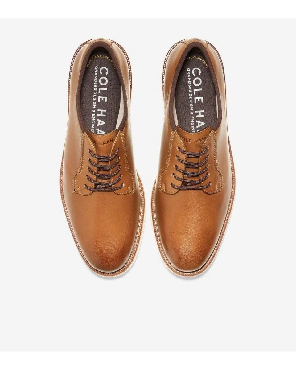 MSRP$190 Cole Haan Grand Ambition Postman Oxford British Tan  display picture 2