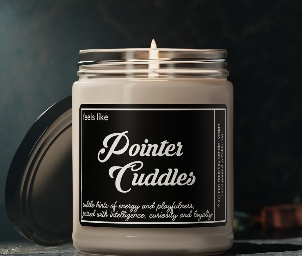 Pointer Gift GSP Mom German Shorthaired Pointer Candle English Pointer Dog Dad