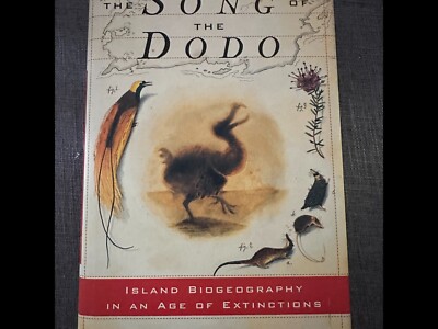New! SONG OF THE DODO - David Quammen Hard Cover w/DJ
