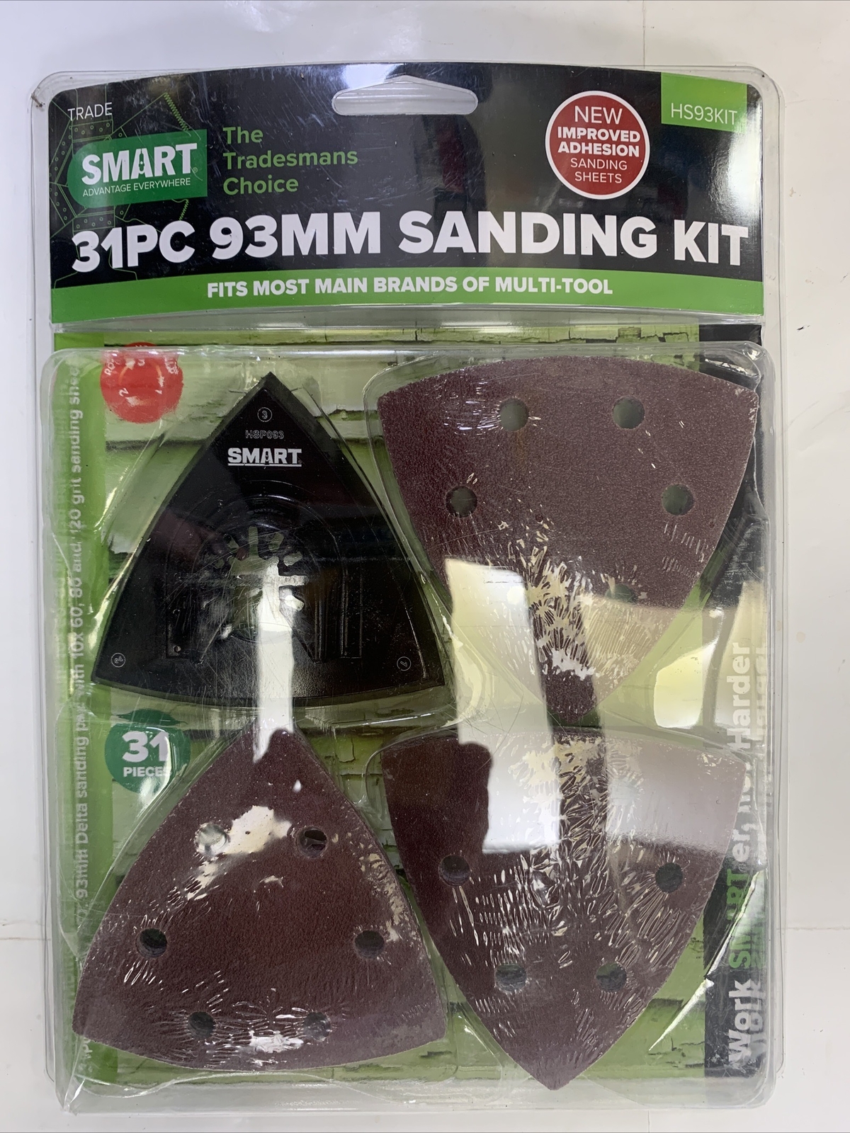 Smart HS93KIT Trade 93mm Complete Sanding Kit - 31 PC for sale 
