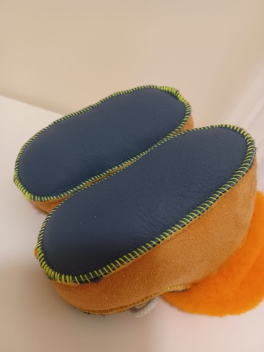 BABY SLIPPERS/SHEEPSKIN BOOTS FOR BABY 100% GENUINE LEATHER UNISEX SIZE UK 3 - Picture 10 of 10