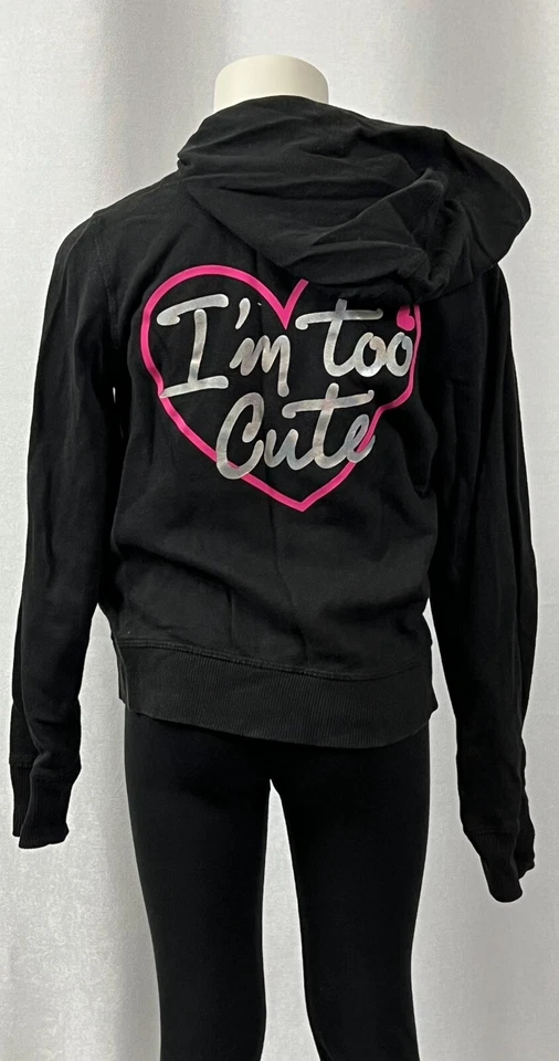 Sudadera con Capucha Danskin Now Girls ''I'm too Cute'' Manga Larga Cremallera Completa Talla M (7-8) Foto 3 de 3