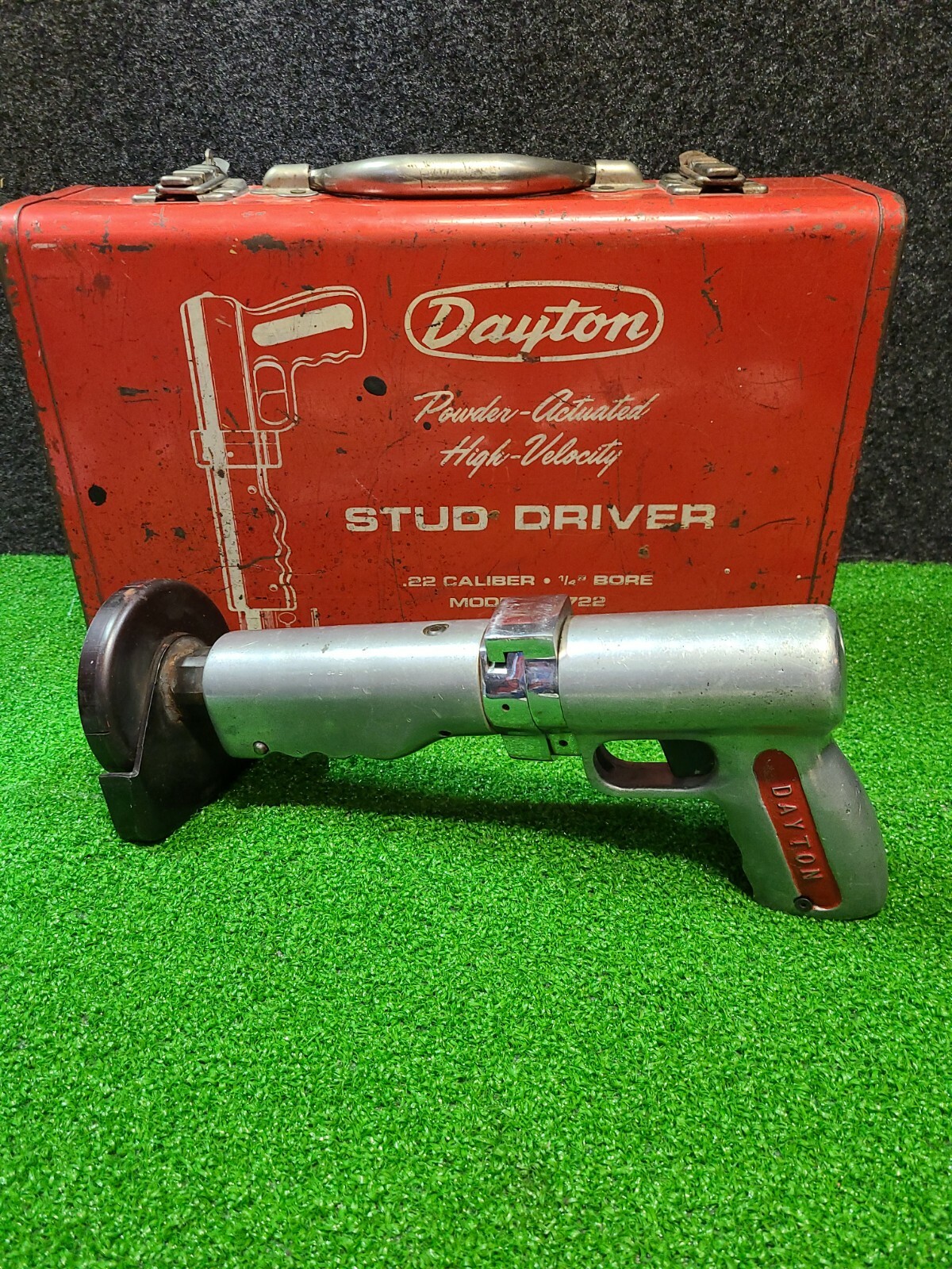 VINTAGE DAYTON 4X722 POWDERACTUATED HIGHVELOCITY STUD DRIVER eBay