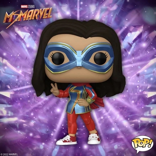 FUNKO Pop! • Ms MARVEL #1077 • Marvel Studios • w/Protector • SHIPS FREE