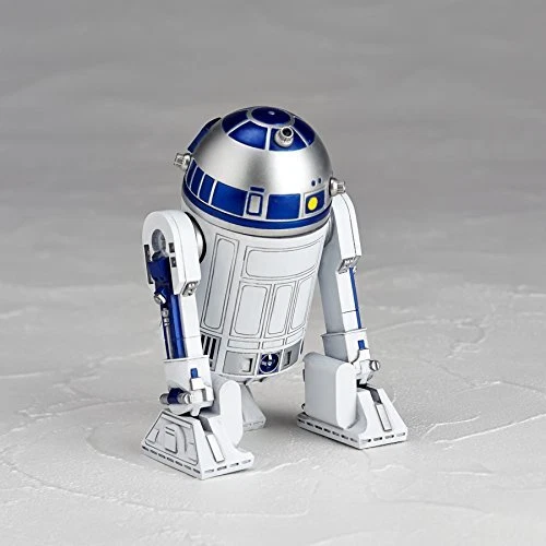 Star Wars Revoltech R2-D2 R2-D2 Painted ABS&PVC posable figure Approx. 4" F/S JP Foto 4 de 4
