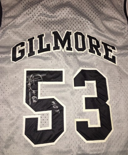 ARTIS GILMORE signed SAN ANTONIO SPURS JERSEY HOF BULLS COA w/ Pic Jacksonville - Picture 1 of 4