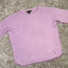 Saks Fifth Avenue Cashmere Pullover Sweater Women Size Medium Lightweight