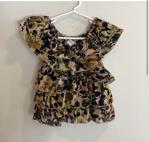 Something Navy Frankie Ruffle Top & Shorts size 6 - Picture 2 of 7