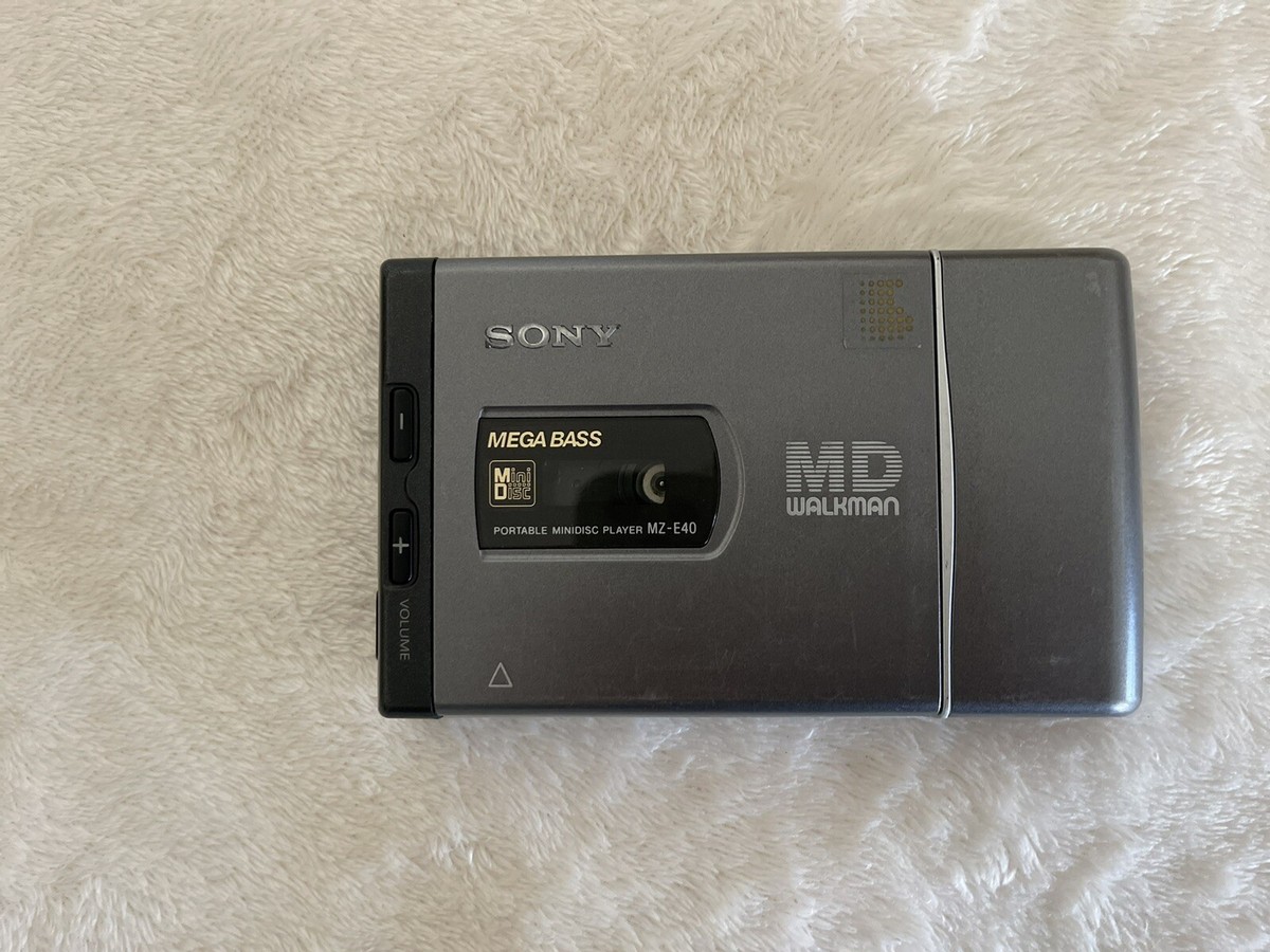 SONY MZ-E40 ポータブルMDプレーヤー SONY MZ-E40 ポータブルMDプレーヤー