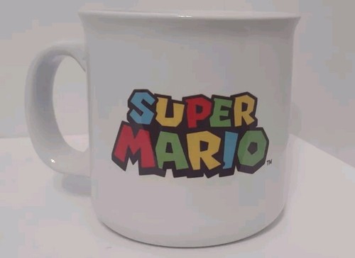 WARIO Super Mario Bros 20 oz Ceramic Mug Cup NEW Official Nintendo - Picture 2 of 7