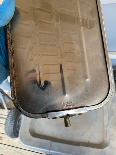 1960s 1970s Ford Truck Econoline Van West Coast Jr? Mirror NOS but SOOT on it - Bild 8 von 12