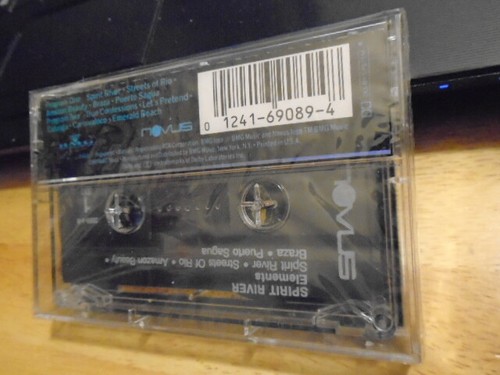 SEALED RARE OOP Elements CASSETTE TAPE Spirit River jazz MARK EGAN DannyGottlieb - Picture 2 of 2