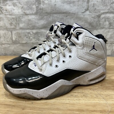 Nike Boy's B'Loyal PS Lace-Up Basketball Shoes JQ2 White CK1426-115 Size US 6Y