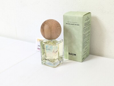 SHISEIDO BAUM Fragrance WOODLAND WINDS 60mL JAPAN Eau de Cologne