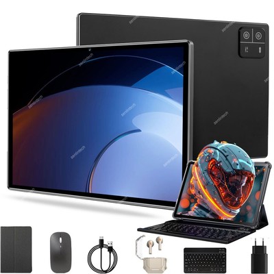 2025 Pad 6 WiFi Tablet 12GB RAM+256GB Tablet  10 in Android14 8-Core Dual Camera