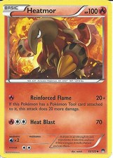 15/122 Heatmor Uncommon: XY-09 Break-Point Pokemon Trading Card Game