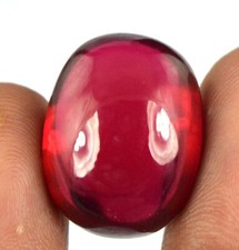 47.50 Ct Oval Cabochon Burma Ruby Gemstone Natural Certified L5749 Tuesday Deals