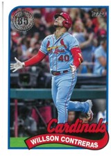 2024 Topps Update Willson Contreras 1989 Topps Baseball   #89US-8 St. Lo...