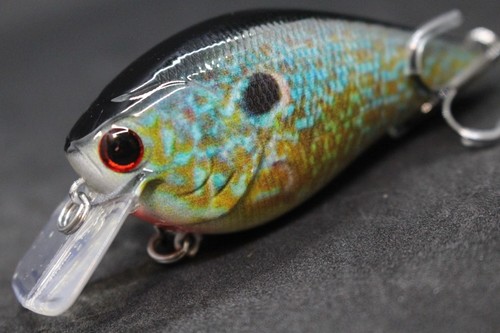 Crankbait Fishing Lures Wide Wobble Slow Floating Lifelike Painting 2X Hook HC25 - Picture 55 of 106