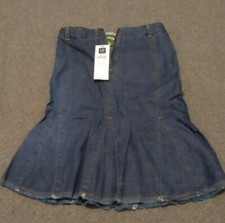 GAP Kids Girls Jean Skirt  - 4 Years, Blue, Cotton, Superlastic