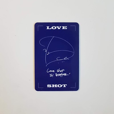 EXO 5th Repackage Album LOVE SHOT Official Photocard KPOP K
