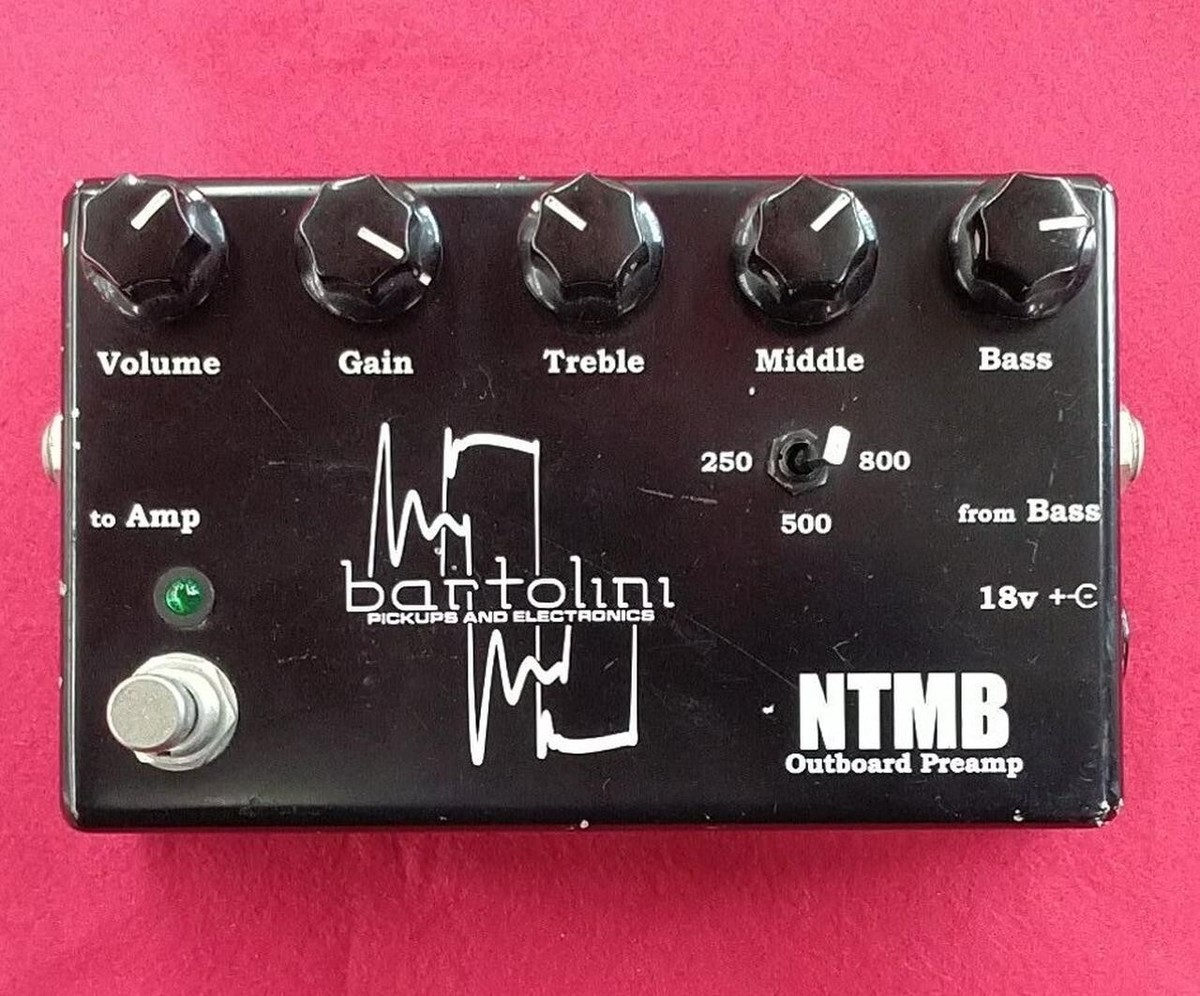 bartolini NTMB Outboard Preamp ベース用