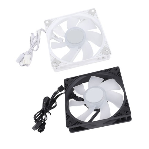 PC Case Fan Reverse 120mm 4PIN PWM 5V ARGB MFDB Hydraulic Bearing 150 Set - Picture 6 of 30