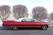 1961-1963 Cadillac Eldorado S62 Convertible Top Plastic Window Pads Gm White