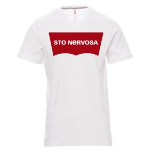 maglietta sto nervoso uomo