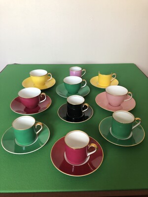 Vintage Bone China Noritake Teetasse und Untertassen - Restposten