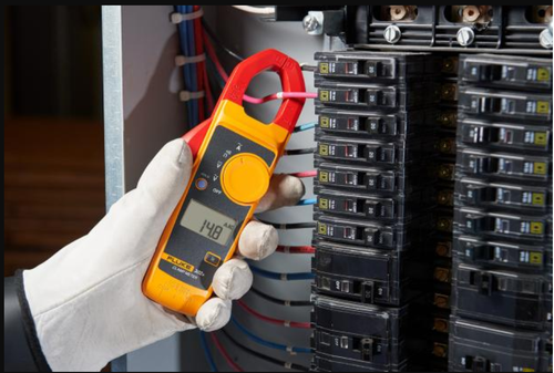 Fluke 302+ tester multimetro misuratore morsetto digitale 400 A CA con set cavi di prova TL75 - Foto 8 di 9