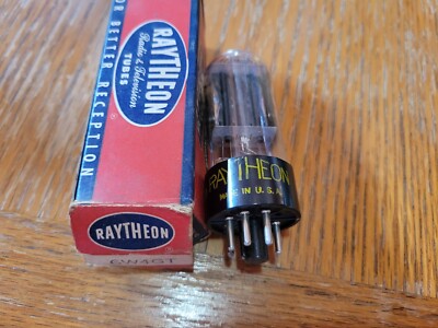 Raytheon NOS 6W4GT Vacuum Tube Tested