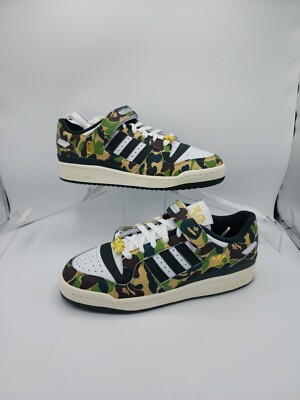 Size 10 -  adidas Forum Low 30th Anniversary - Green