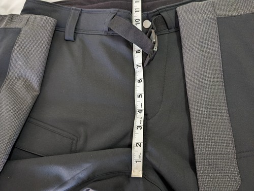 Pantalones de nieve DULUTH TRADING para mujer 14x31 negros bolsillos suaves forrados al aire libre - Imagen 15 de 17