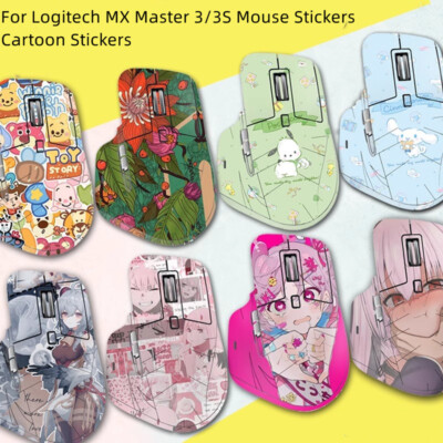 For Logitech MX Master 3/3S Mouse Stickers Cartoon Stickers matte protection