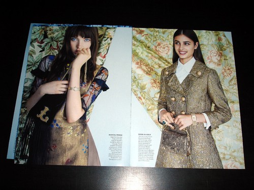 TAYLOR HILL Grace Hartzel 10-Page Editorial 'Back & Forth' VOGUE US August 2016 - Picture 3 of 5