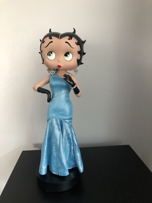 Danbury Mint Blue Gown Betty Boop Porcelain 18 Inch Doll 2003