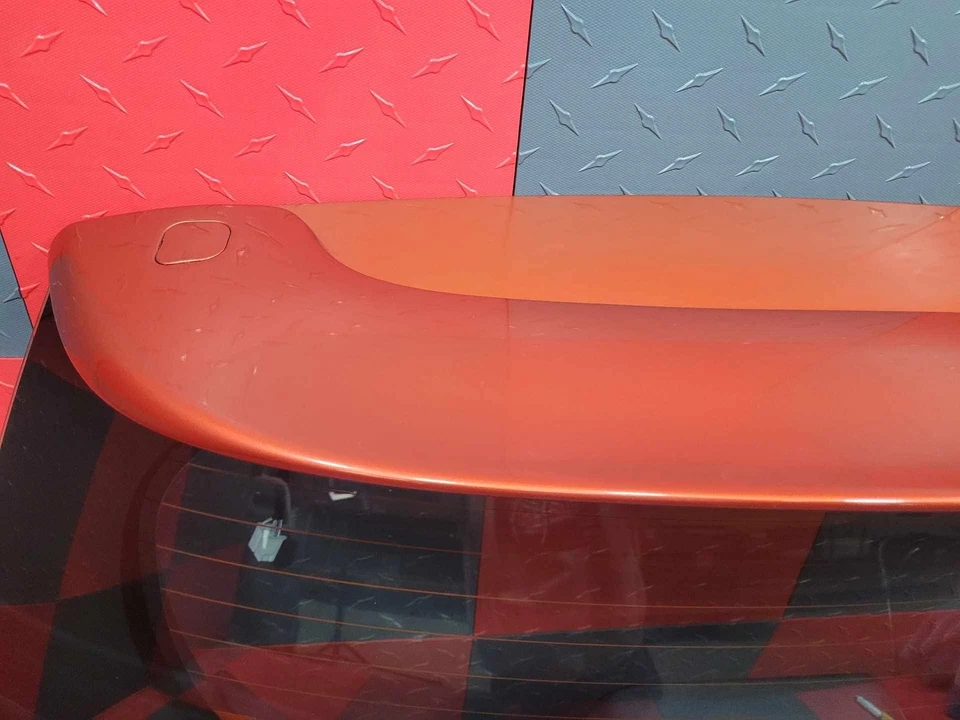 Puerta levadiza trasera Scion IQ 2011-2015 puerta levadiza con alerón Hot Lava Orange-4R8 Foto 3 de 4