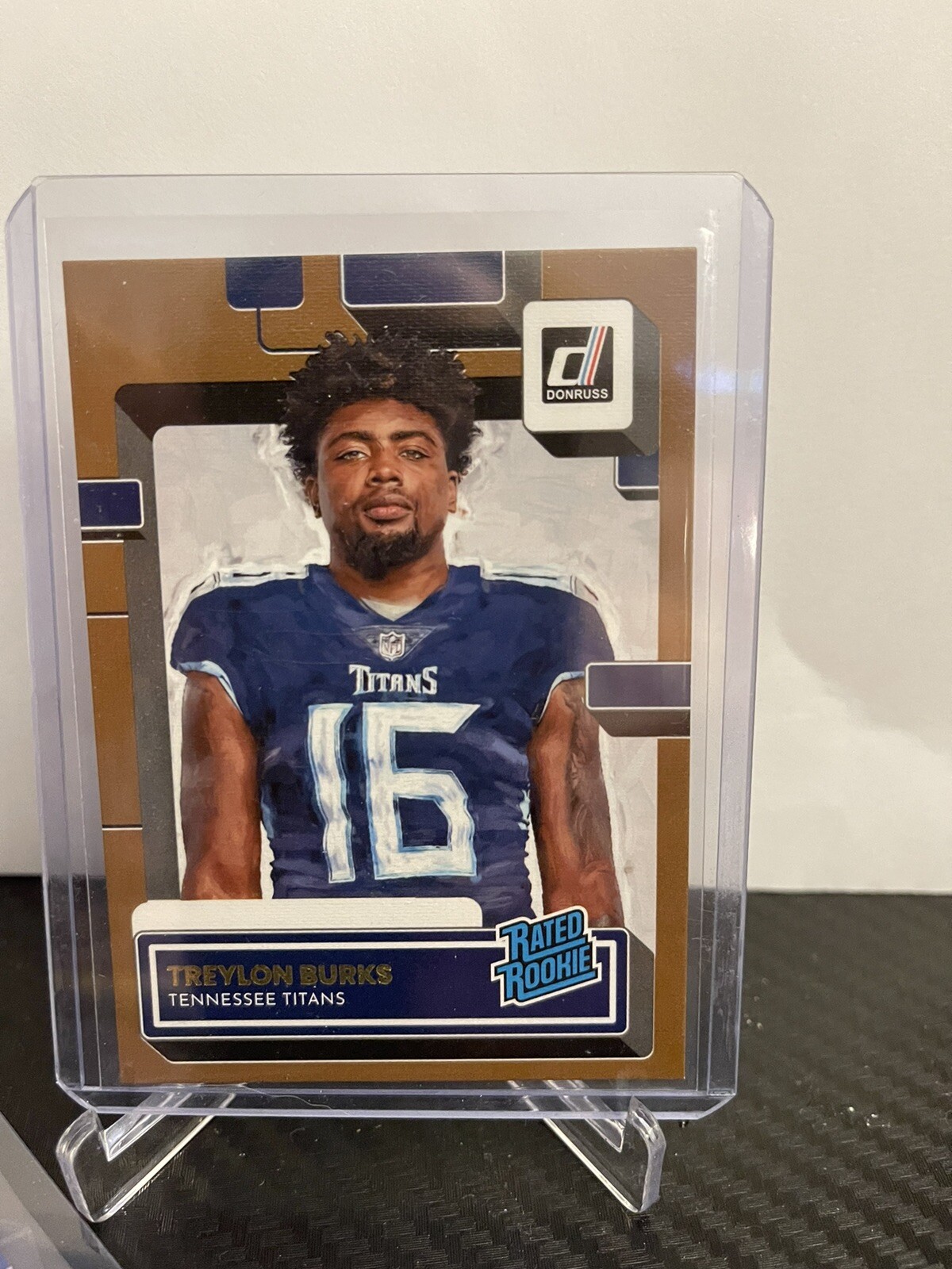 2022 Panini Donruss Treylon Burks Studio Series Portrait 033/100